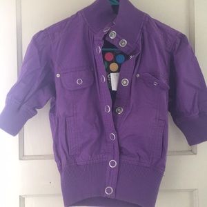 Medium Stylish purple top